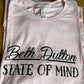Pink Beth Dutton Tee - 3X