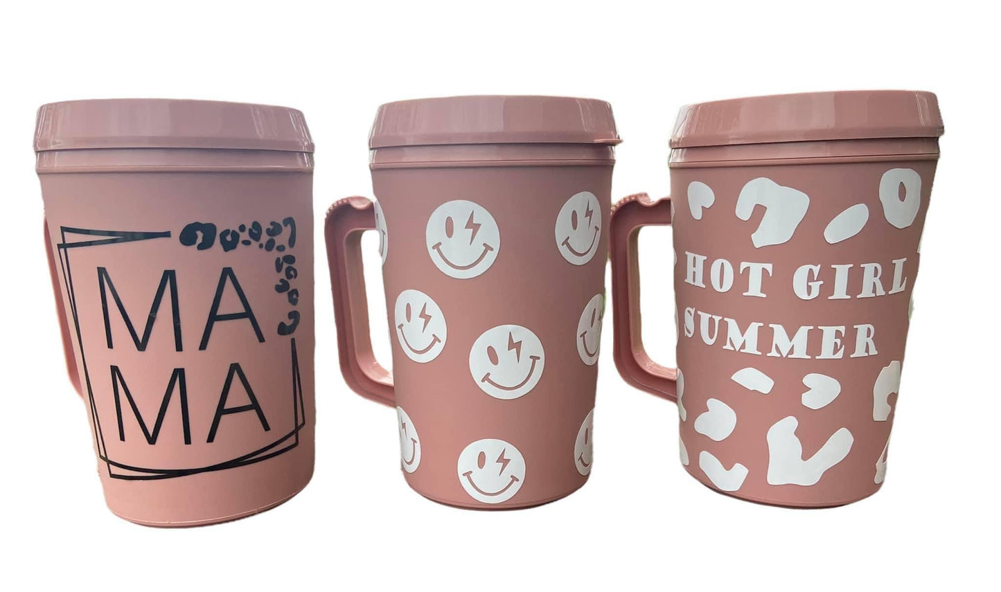 Pink Trucker Mug