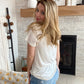 Light Wash Distressed Bermuda Shorts