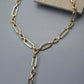Elevated Y Chain Necklace