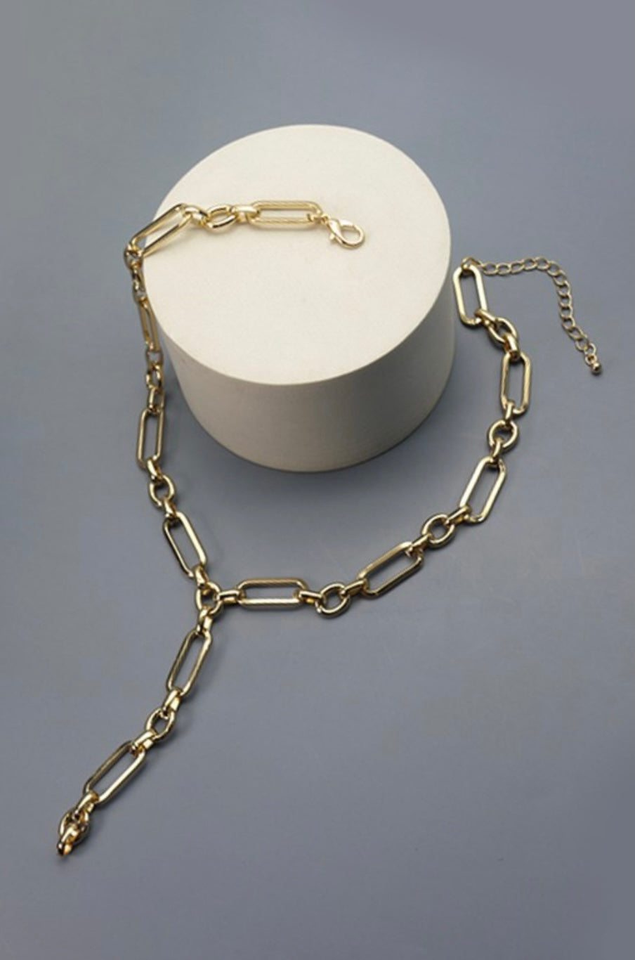 Elevated Y Chain Necklace